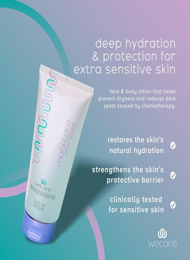 WeCare Moistcare Body and Face Lotion Chemo Support - Intense Hydration - Prevents Skin Rash and Dryness - Dermatological Care for Oncology Patients - Radiation Relief and Comfort - 6.49 fl oz - Image 2